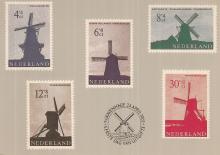 Nederlandse molenzegels, 1963