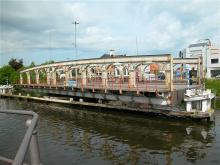 De gesloopte Scheepsdalebrug in Brugge