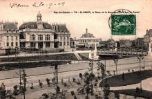 Het station van St.-Omer, 1908