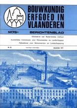 themanummer industriële archeologie van Bouwkundig Erfgoed in Vlaanderen M75+ Berichtenblad