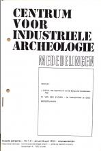 Centrum voor Industriële Archeologie. Mededelingen, jg. 1976, nr 1